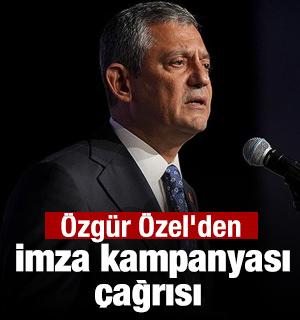 &Ouml;zg&uuml;r &Ouml;zel'den imza kampanyası &ccedil;ağrısı