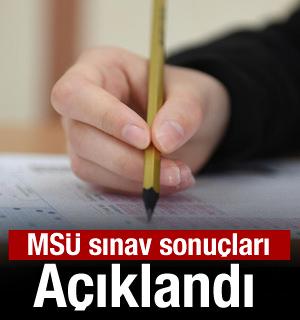 2026 MS&Uuml; sınav sonu&ccedil;ları a&ccedil;ıklandı