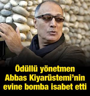 Abbas Kiyar&uuml;stemi'nin evine bomba isabet etti