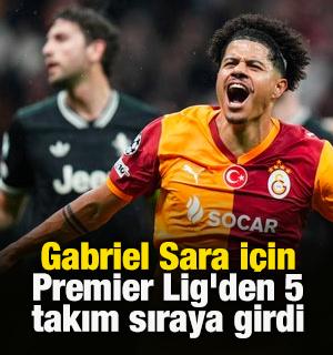 Sara i&ccedil;in Premier Lig'den 5 takım sıraya girdi