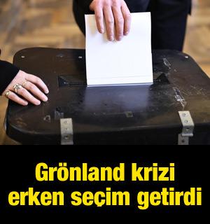 Gr&ouml;nland krizi erken se&ccedil;im getirdi! Danimarkalılar sandık başında