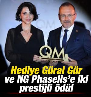 Hediye G&uuml;ral G&uuml;r ve NG Phaselis Bay'e iki prestijli &ouml;d&uuml;l