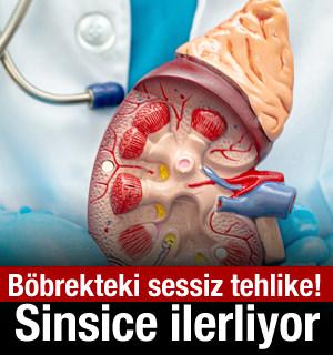 Her 400 kişide bir g&ouml;r&uuml;l&uuml;yor, belirti vermeden ilerliyor! Uzmanlardan b&ouml;brek uyarısı