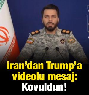 İran'dan Trump'a videolu mesaj: Kovuldun!