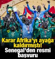 Karar Afrika'yı ayağa kaldırmıştı! Senegal'den resmi başvuru