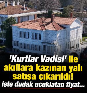 'Kurtlar Vadisi' ile akıllara kazınan yalı satışa &ccedil;ıkarıldı! İşte dudak u&ccedil;uklatan fiyat...