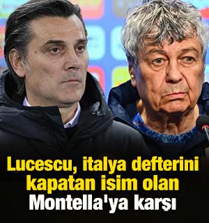 Lucescu, İtalya defterini kapatan isim olan Montella'ya karşı