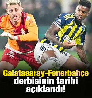 S&uuml;per Lig'de Galatasaray-Fenerbah&ccedil;e derbisinin tarihi a&ccedil;ıklandı!