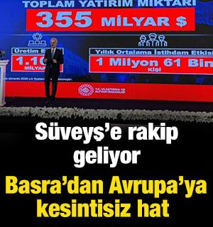 S&uuml;veyş&rsquo;e rakip geliyor: Basra&rsquo;dan Avrupa&rsquo;ya 25 g&uuml;nde kesintisiz hat