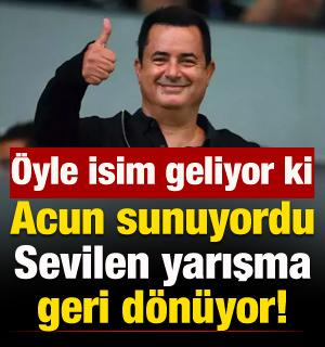 Acun Ilıcalı sunuyordu: Ekrana geri d&ouml;n&uuml;yor! &Ouml;yle isim geliyor ki...