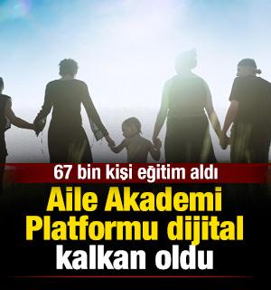 Aile Akademi Platformu dijital kalkan oldu: 67 bin kişi eğitim aldı