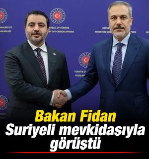 Bakan Fidan, Suriyeli mevkidaşıyla g&ouml;r&uuml;şt&uuml;