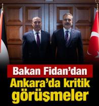 Bakan Fidan'dan Ankara'da kritik g&ouml;r&uuml;şmeler