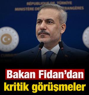 Son Dakika: Bakan Fidan'dan kritik g&ouml;r&uuml;şmeler