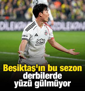 Beşiktaş'ın bu sezon derbilerde y&uuml;z&uuml; g&uuml;lm&uuml;yor