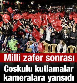 Bizim &ccedil;ocukların D&uuml;nya Kupası'nı katılmasını vatandaşlar sevin&ccedil;le karşıladı