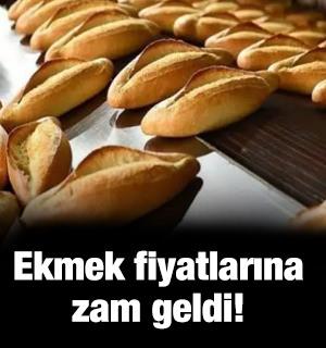 Ekmek fiyatlarına zam geldi! Federasyon duyurdu