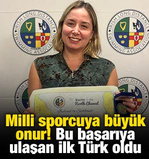 Milli sporcuya b&uuml;y&uuml;k onur! Bu başarıya ulaşan ilk T&uuml;rk oldu