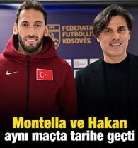 Montella ve Hakan aynı ma&ccedil;ta tarihe ge&ccedil;ti