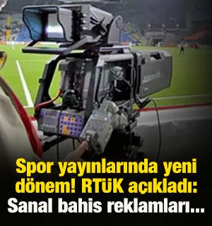  RT&Uuml;K&rsquo;ten spor yayınları i&ccedil;in sert &ouml;nlemler: Sanal bahis...