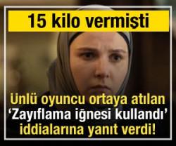 &Uuml;nl&uuml; oyuncu kilo verme sırrını paylaştı!