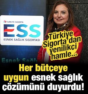 T&uuml;rkiye Sigorta&rsquo;dan sağlıkta kalıpların dışına &ccedil;ıkan &uuml;r&uuml;n: ESS