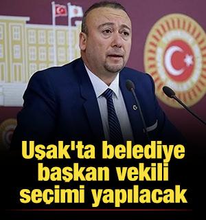 Uşak'ta belediye başkan vekili se&ccedil;imi yapılacak