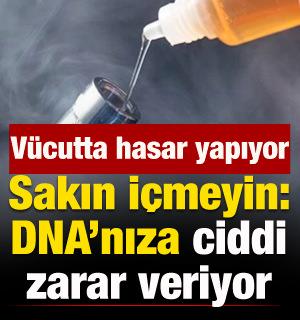 Sakın i&ccedil;meyin: DNA'nıza zarar veriyor! V&uuml;cutta hasar yapıyor