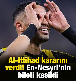 Al-Ittihad kararını verdi! En-Nesyri'nin bileti kesildi