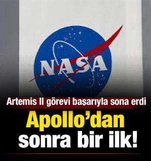 Apollo&rsquo;dan sonra bir ilk: NASA&rsquo;nın Artemis II g&ouml;revi başarıyla sona erdi