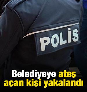 Belediyeye ateş a&ccedil;an kişi yakalandı