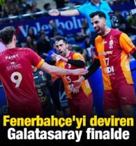 Fenerbah&ccedil;e'yi deviren Galatasaray finalde