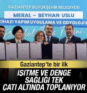 Gaziantep'te bir ilk: İşitme ve denge sağlığı tek &ccedil;atı altında toplanıyor