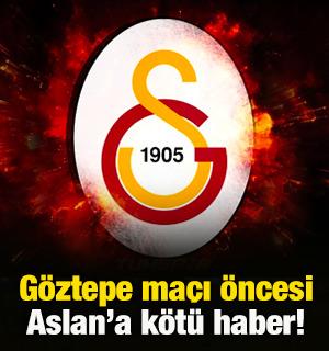 G&ouml;ztepe &ouml;ncesi Galatasaray'a k&ouml;t&uuml; haber!