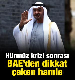H&uuml;rm&uuml;z krizi sonrası BAE Prensinden dikkat &ccedil;eken &Ccedil;in ziyareti