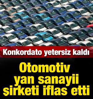 Konkordato yetersiz kaldı: T&uuml;rk otomotiv şirketi iflas etti