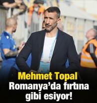 Mehmet Topal Romanya'da fırtına gibi!