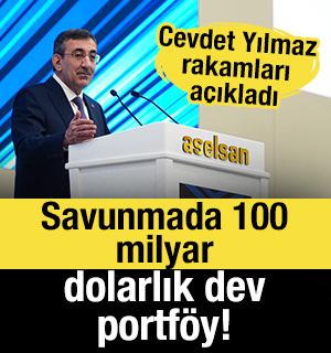 Savunmada 100 milyar dolarlık dev portf&ouml;y! Cevdet Yılmaz rakamları a&ccedil;ıkladı