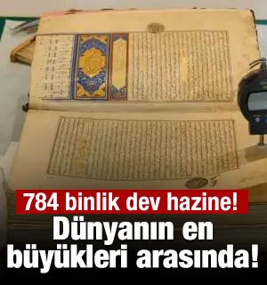784 binlik dev hazine! D&uuml;nyanın en b&uuml;y&uuml;kleri arasında!