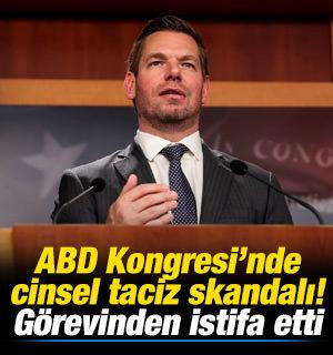 ABD Kongresi'nde cinsel taciz skandalı! G&ouml;revinden istifa etti