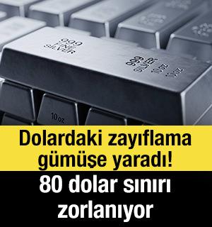 Dolardaki zayıflama g&uuml;m&uuml;şe yaradı! 80 dolar sınırı zorlanıyor