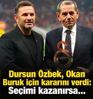 Dursun &Ouml;zbek, Okan Buruk i&ccedil;in kararını verdi: Se&ccedil;imi kazanır kazanmaz...
