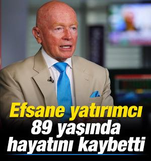 Efsane yatırımcı 89 yaşında hayatını kaybetti!