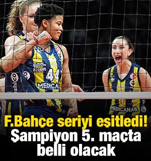 Fenerbah&ccedil;e seriyi eşitledi! Şampiyon 5. ma&ccedil;ta belli olacak