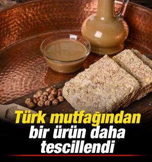 T&uuml;rk mutfağından bir &uuml;r&uuml;n daha tescillendi