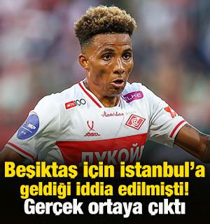Gedson Beşiktaş ile g&ouml;r&uuml;şmek i&ccedil;in mi İstanbul'a geldi?