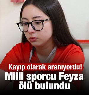 Kayıp olarak aranıyordu! Milli sporcu Feyza inşaat alanında &ouml;l&uuml; bulundu