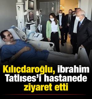 Kılı&ccedil;daroğlu, İbrahim Tatlıses'i hastanede ziyaret etti
