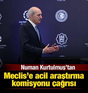 Kurtulmuş'tan okul saldırıları sonrası Meclis'e acil araştırma komisyonu &ccedil;ağrısı