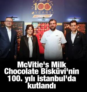 McVitie's Milk Chocolate Bisk&uuml;vi'nin 100. yılı İstanbul'da kutlandı
